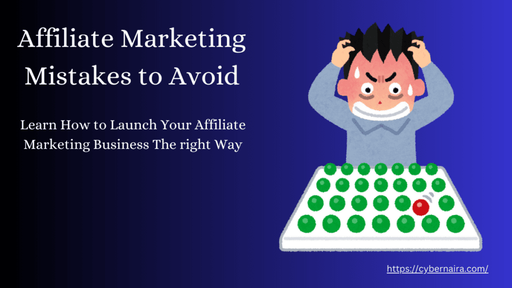 Affiliate Marketing Mistakes to Avoid - featured image