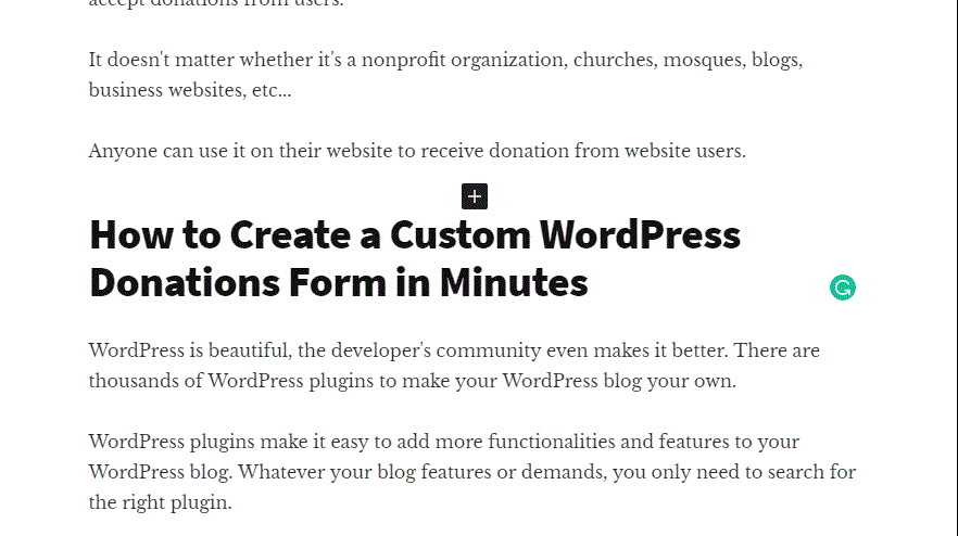 Gif wpforms donation form - CyberNaira How to publish WPforms forms