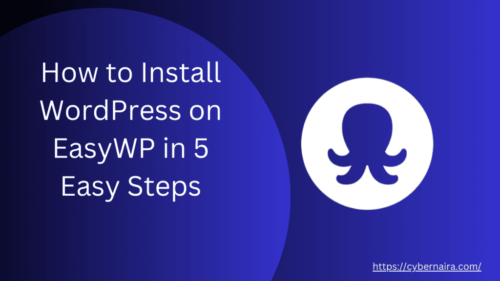 How to Install WordPress on EasyWP - featured image