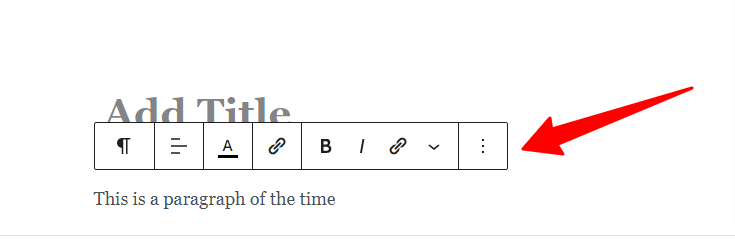 Add New Post ‹ — WordPress 1 - CyberNaira Toolbar panel in WordPress block editor