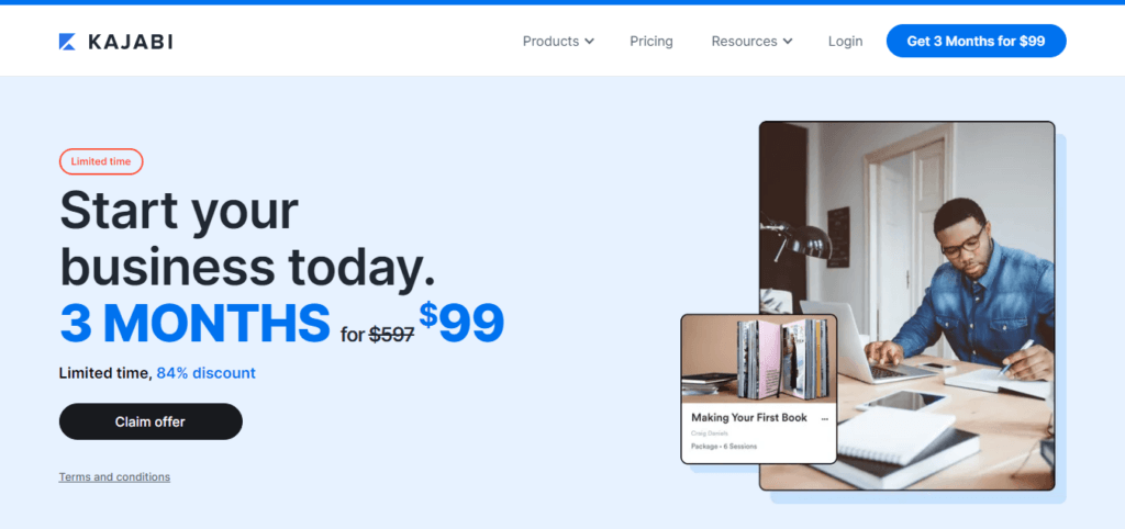 Kajabi - create and sell online courses with ease