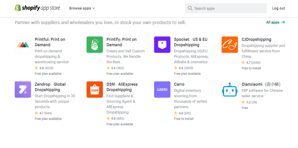 Shopify App Store