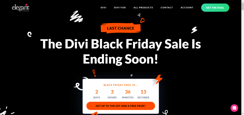 Divi Black Friday Landing page 2024 - CyberNaira Divi Black Friday Landing page 2024