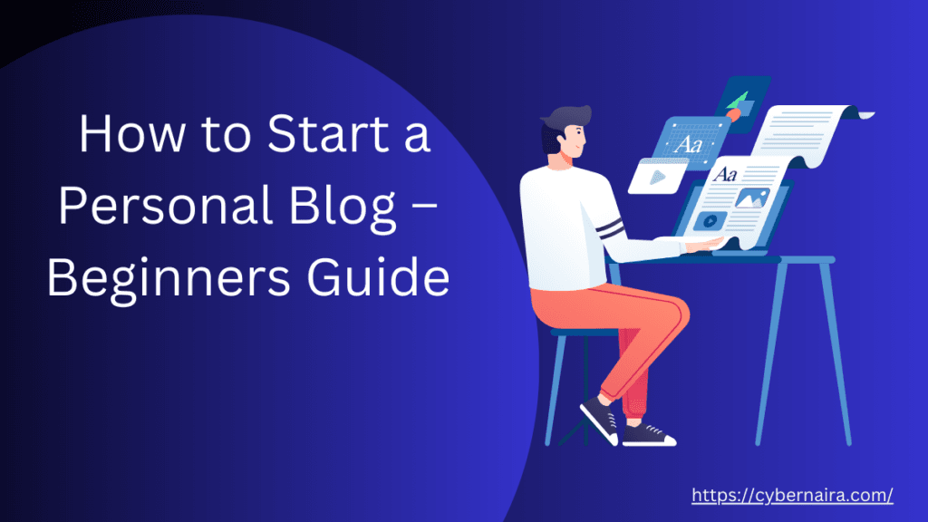 How to Start a Personal Blog - featured image
