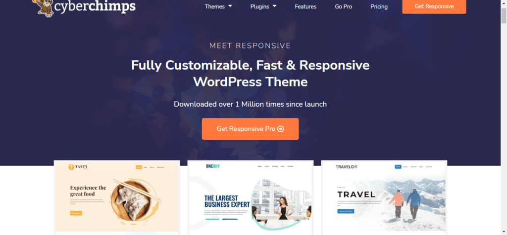 Cyberchimps WordPress themes
