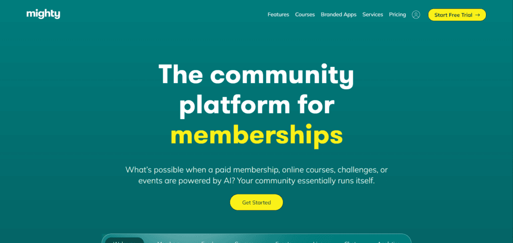 MightyNetworks Build Community Courses Memberships