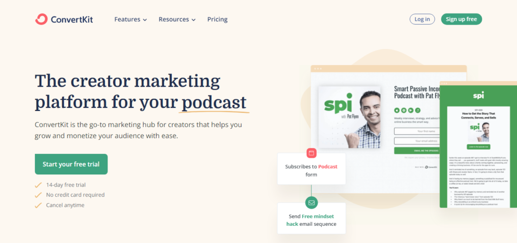 ConvertKit The creator marketing platform - CyberNaira Convertkit creator - homepage