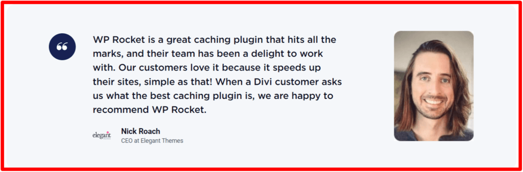 WP Rocket - Divi CEO testimony 