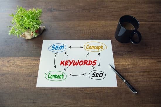 diagram SEO and keyword concept