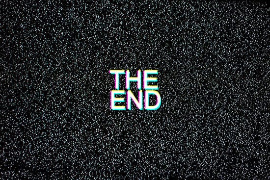 the end