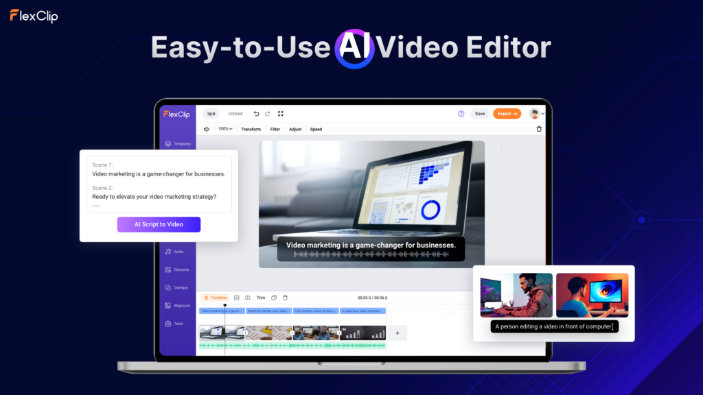FlexClip - CyberNaira FlexClip front page