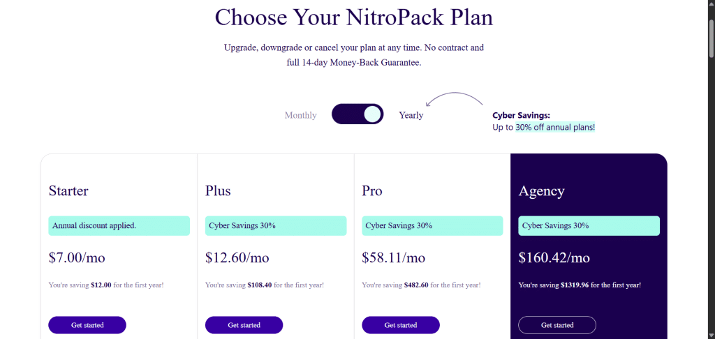 NitroPack BFCM 30% Savings