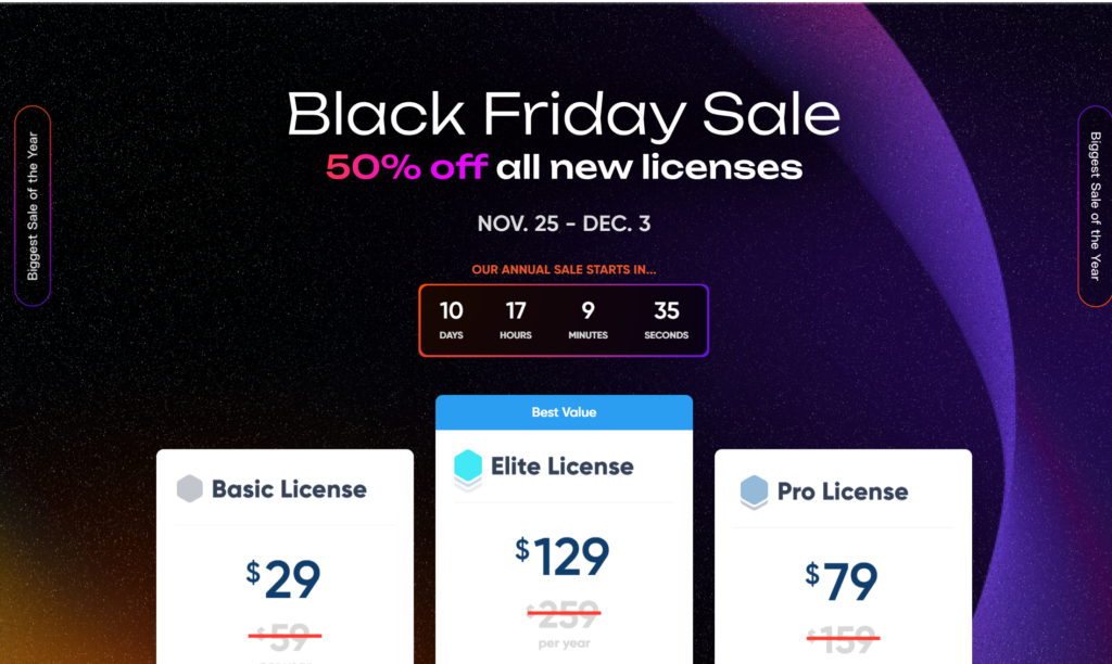 Gravity Forms Black Friday landing page - CyberNaira Gravity Forms Black Friday landing page