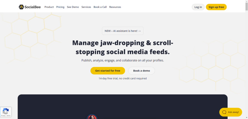 SocialBee AI Powered Social Media Management Tool SocialBee - CyberNaira SocialBee-AI-Powered-Social Media Management Tool front page