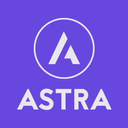 Astra theme logo