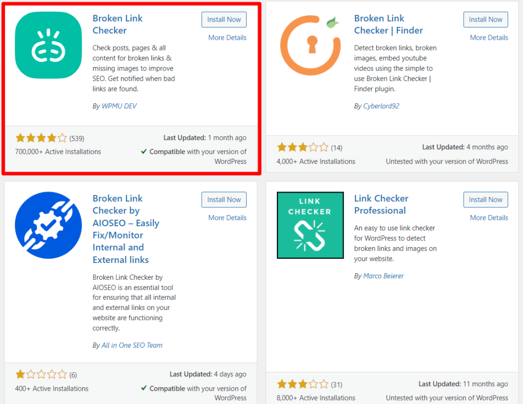 Broken Link plugin by WPMU Dev - CyberNaira Broken Link plugin by WPMU Dev