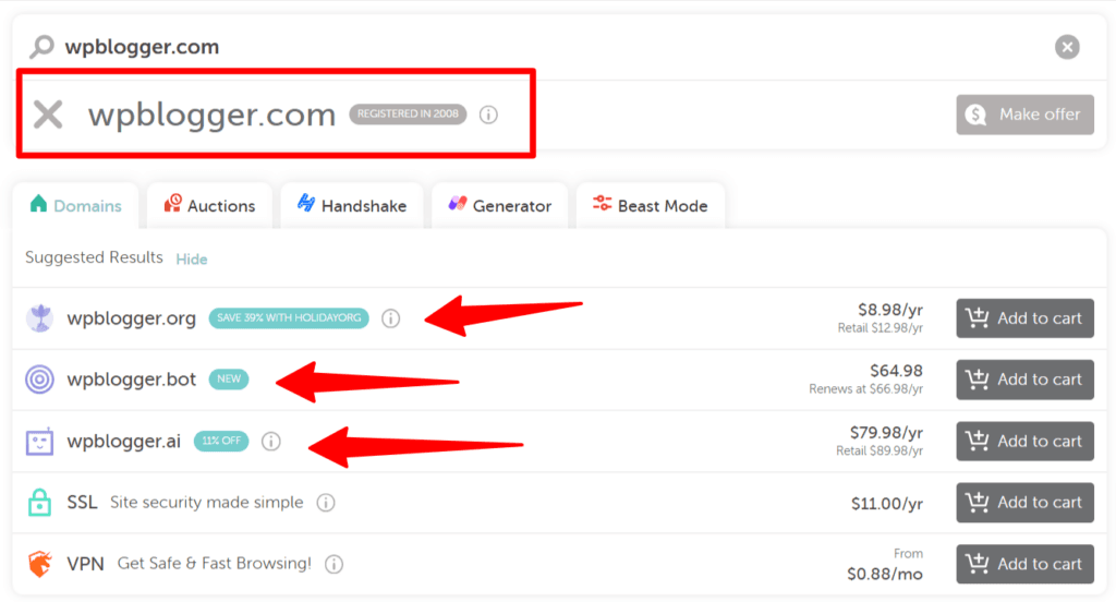 Namecheap other extensions Namecheap - other extensions