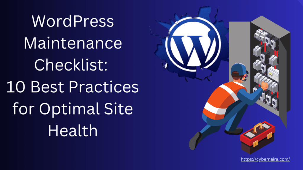 WordPress Maintenance Checklist posts - featured image