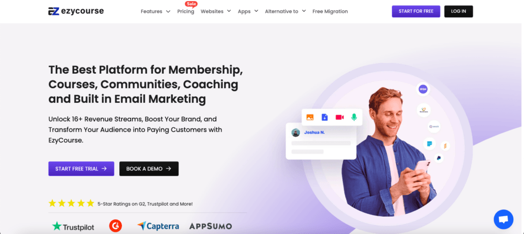 EZT Course creator platform