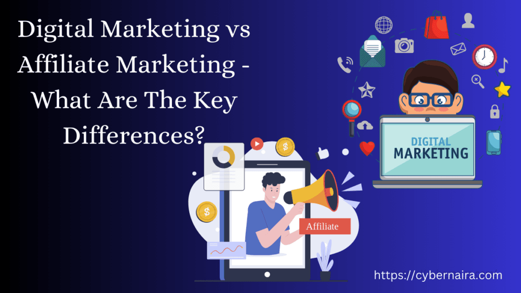Digital Marketing vs Affiliate Marketing - featured image
