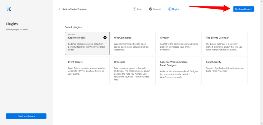 Kadence AI Suggested plugins - CyberNaira Kadence AI Suggested plugins