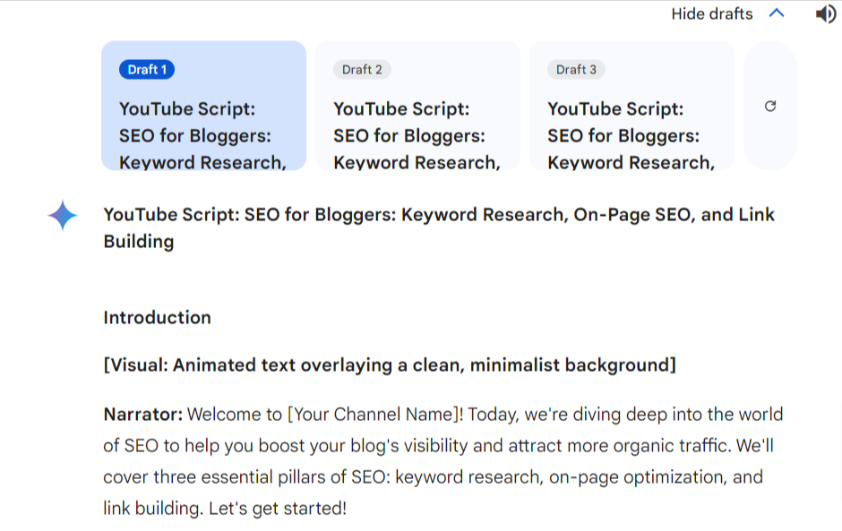 Gemini Video content draft - CyberNaira Gemini- Video content draft