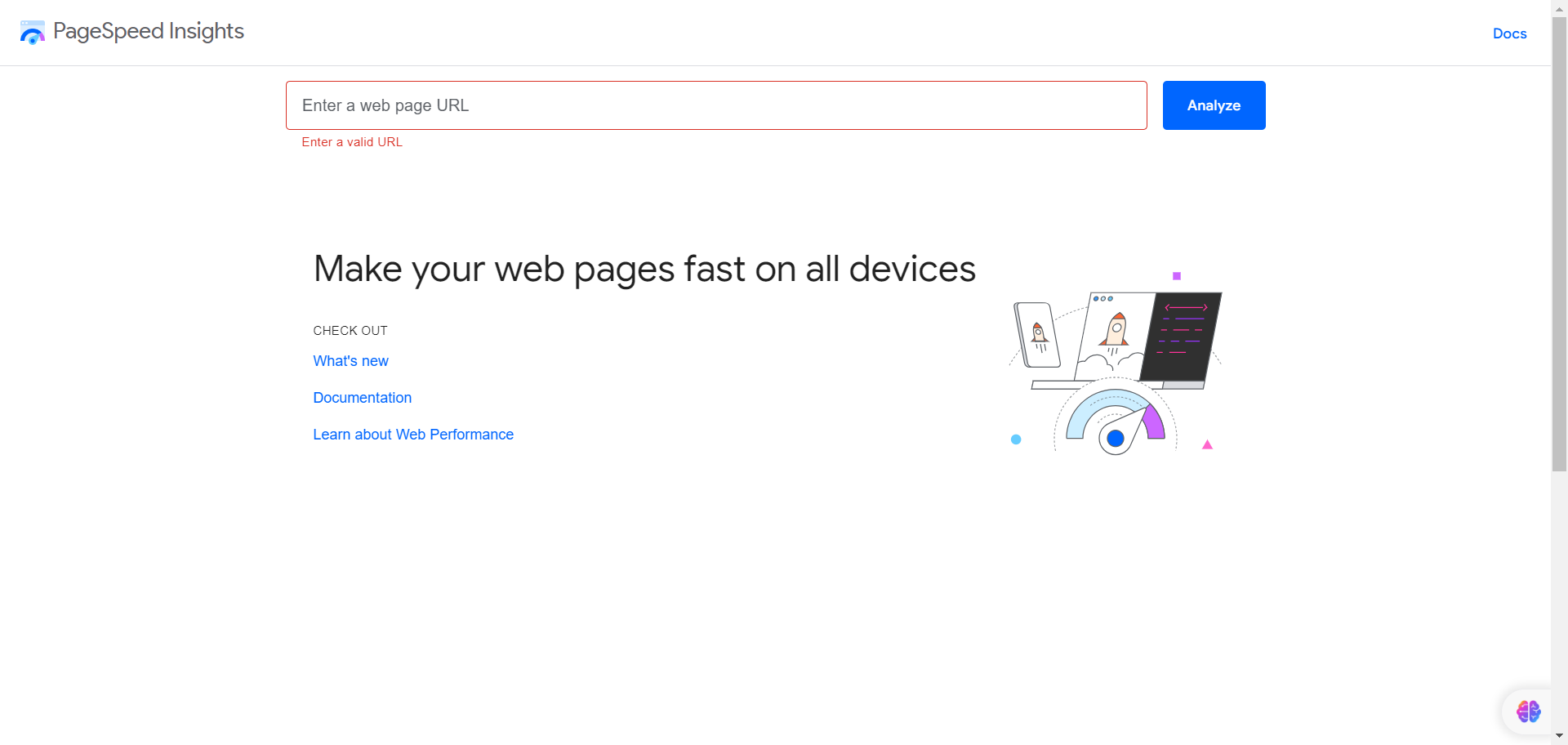 Google page speed insight report for cybernaira PageSpeed-Insights - new version