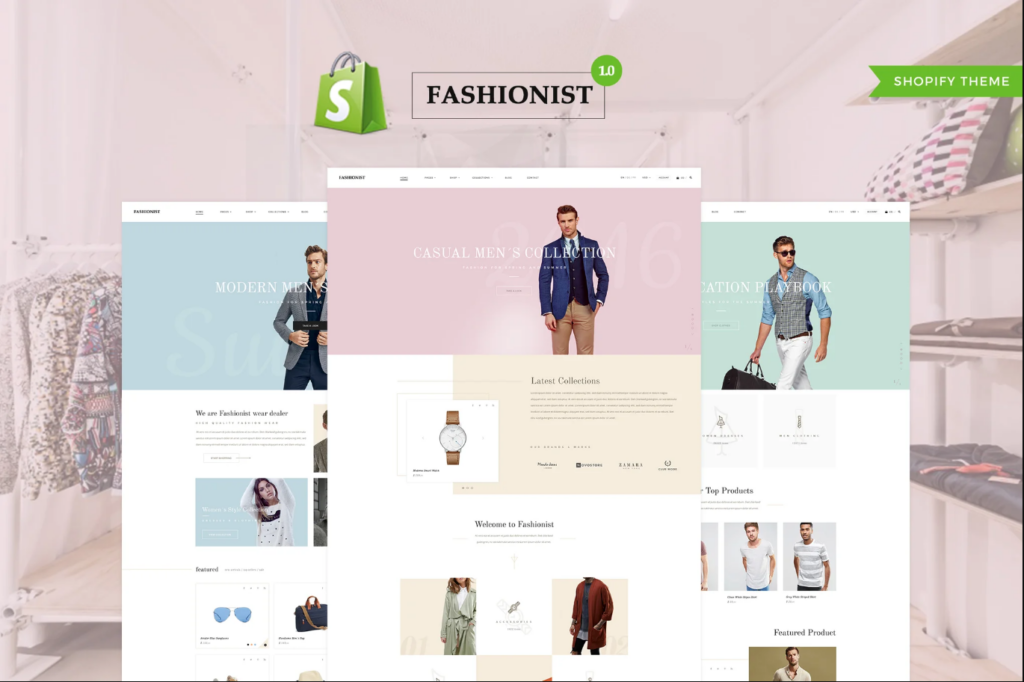 Fashionist Shopify theme - CyberNaira Fashionist theme demo preview