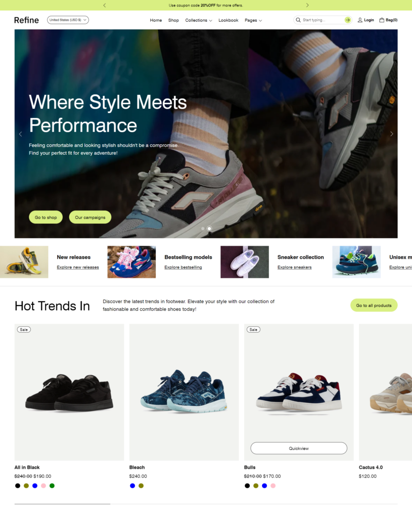 Refine Shopify single product theme demo page - CyberNaira Refine Shopify single product theme demo page