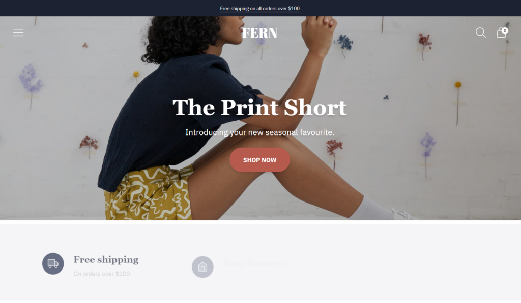 Spark theme preview demo page - CyberNaira Demo of the Shopify's Spark theme