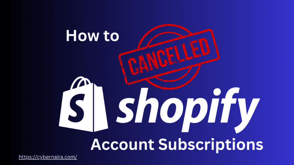 How to Cancel Shopify Account - featured image