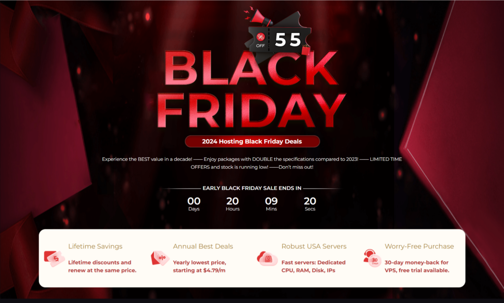 Databasemart Black friday landing page - CyberNaira Databasemart Black Friday landing page