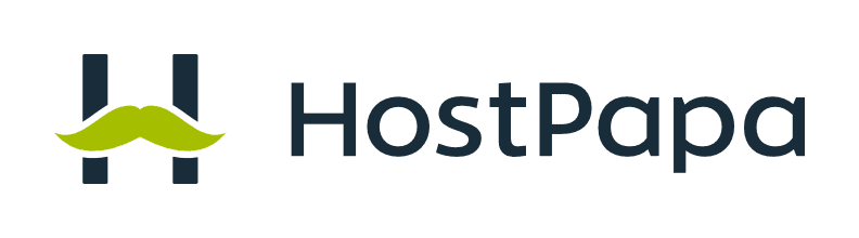 HostPapa website logo black