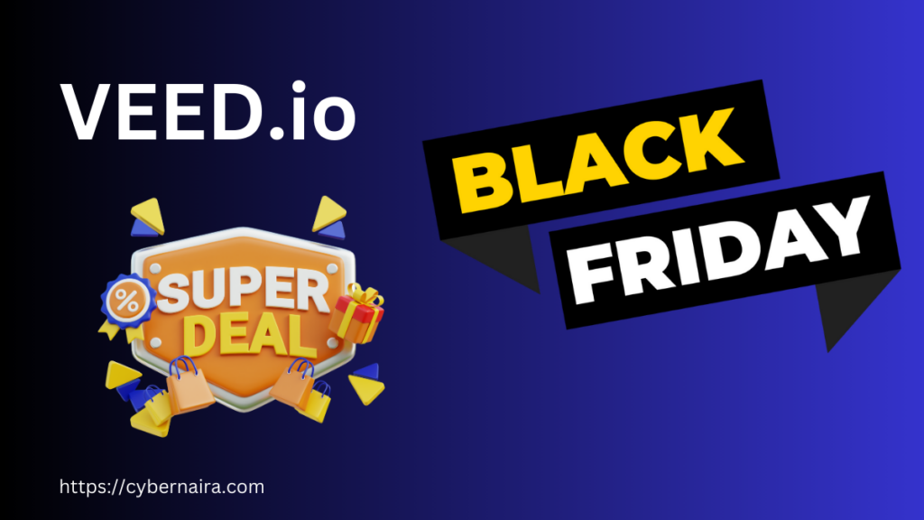 VEED Black Friday deal - featured image