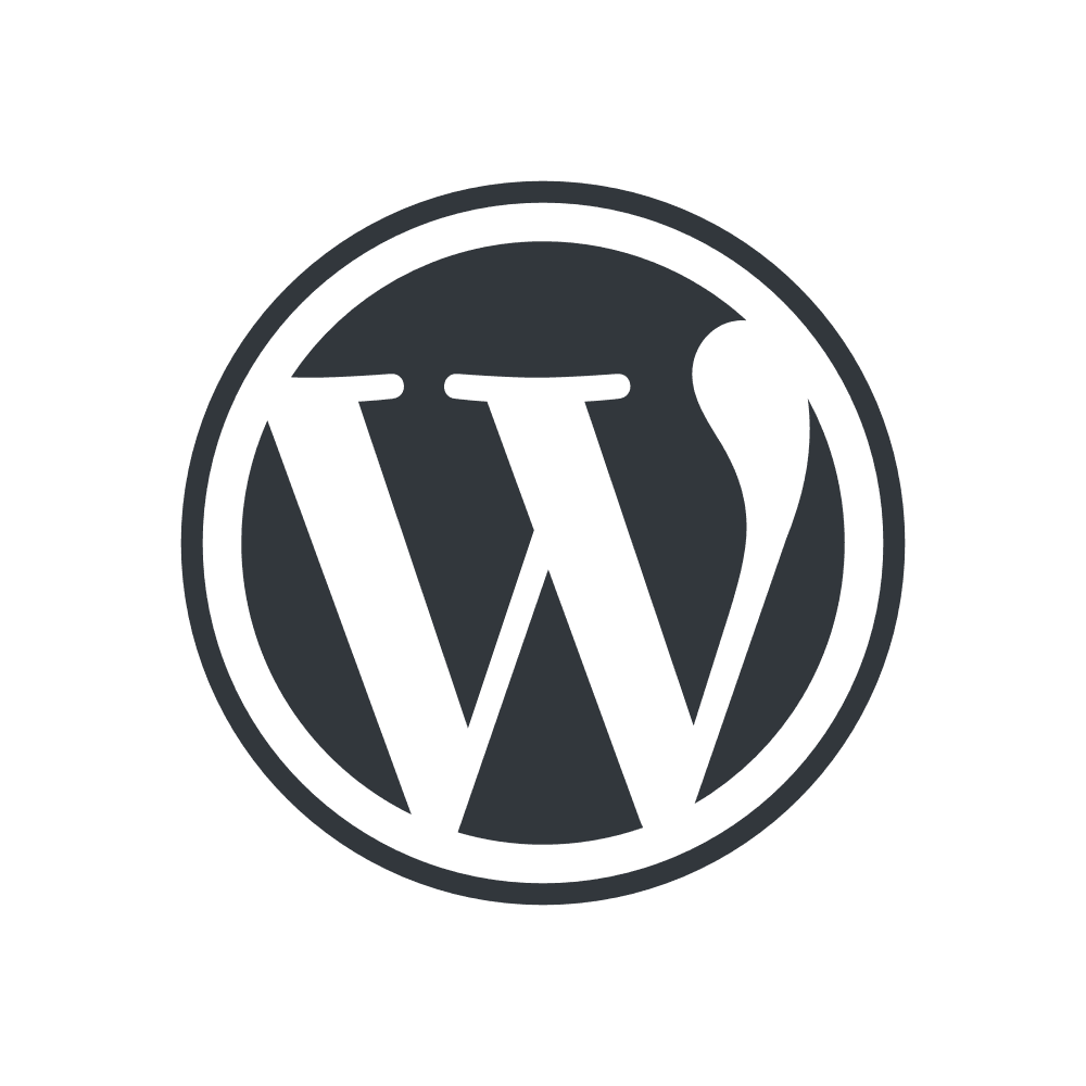 WordPress logo icon