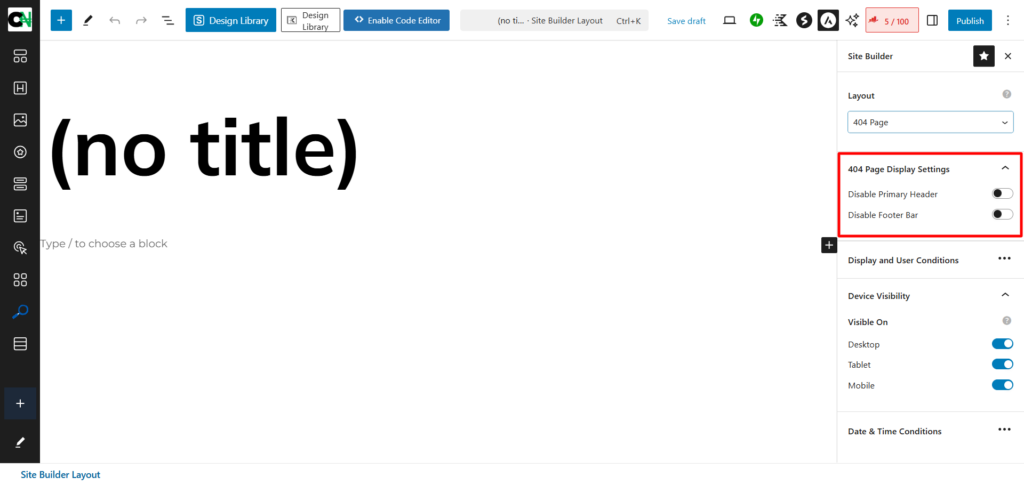 Astra button for 404 page display setting - CyberNaira Astra button for 404 page display setting