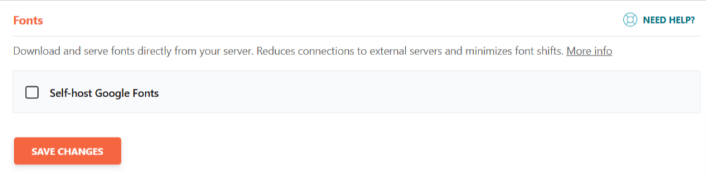 WP Rocket Host Google Font Locally settings - CyberNaira WP Rocket - Host Google Font Locally settings