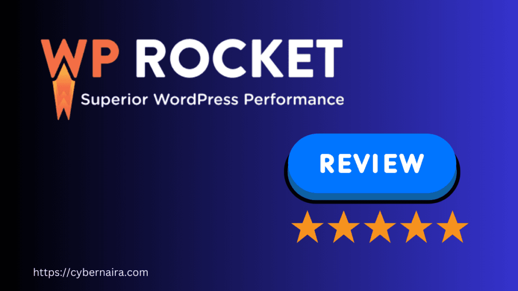 WP Rocket Review - cache plugin - featured image