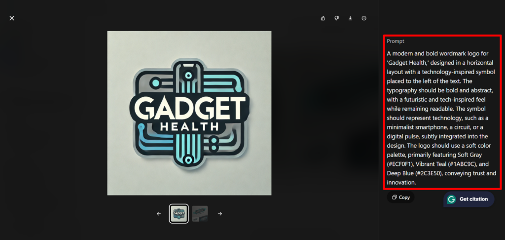 Prompt for regenerating image logo created by ChatGPT - CyberNaira Prompt for regenerating image logo created by ChatGPT