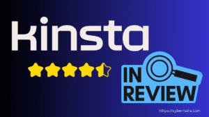 kinsta wordpress hosting review rating overview graphic