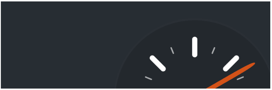 WP Super Cache WordPress plugin banner with speedometer graphic representing website performance and caching.